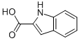 Indole-2-carboxylic Säure Struktur