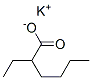 Äthylhexanoat Struktur des Kalium 2